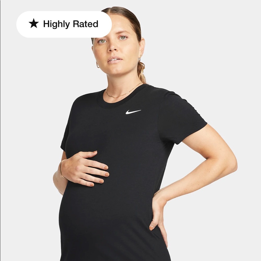 Nike Black Dri-Fit Maternity Tee *New with tags*